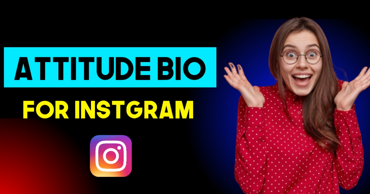 attitude bio for instagram