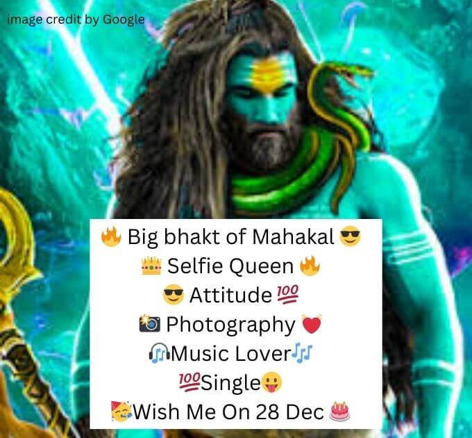 Mahakal Bio For Instagram