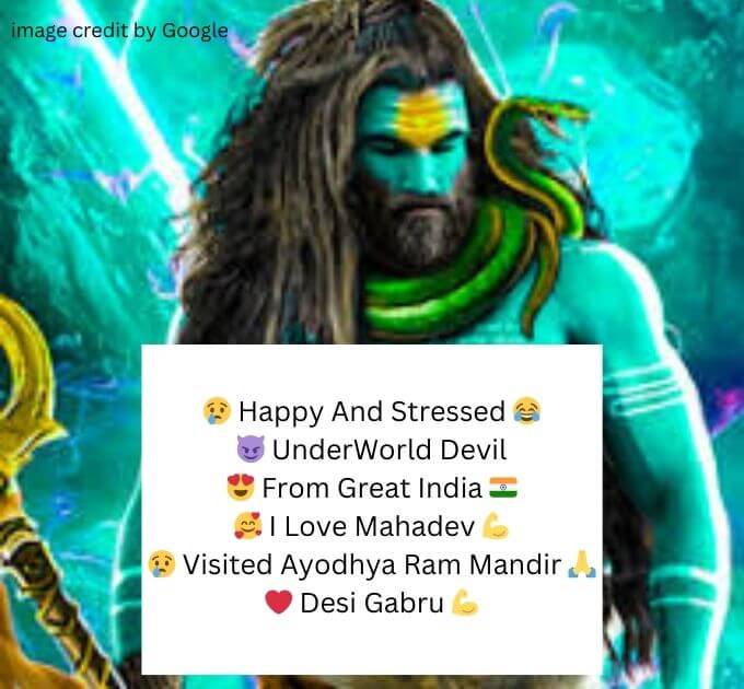 Mahakal Bio For Instagram