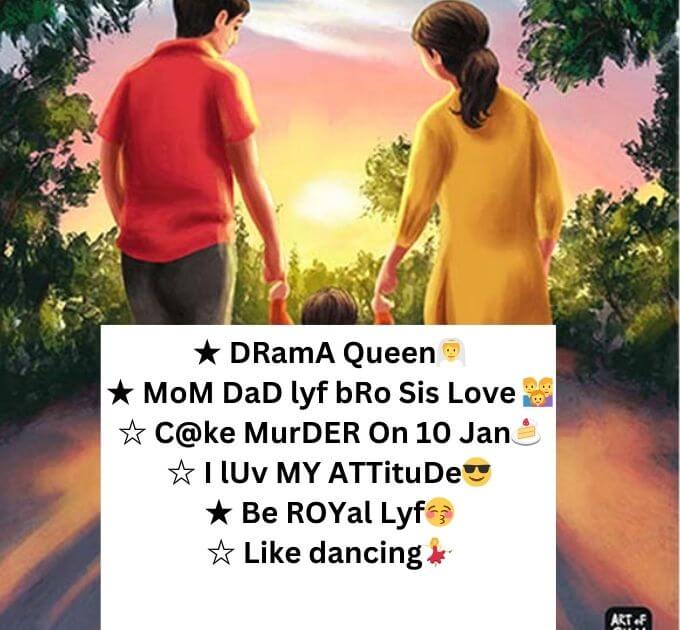 instagram Bio Mom Dad