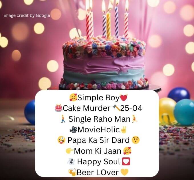 Instagram Birthday Bio