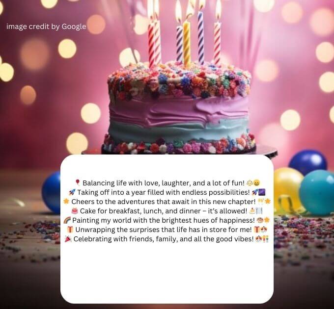 Instagram Birthday Bio