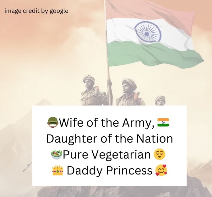 Instagram Bio For Army Lovers