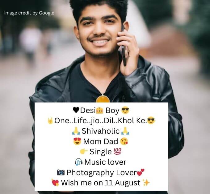 Cool instagram Bio For Boys