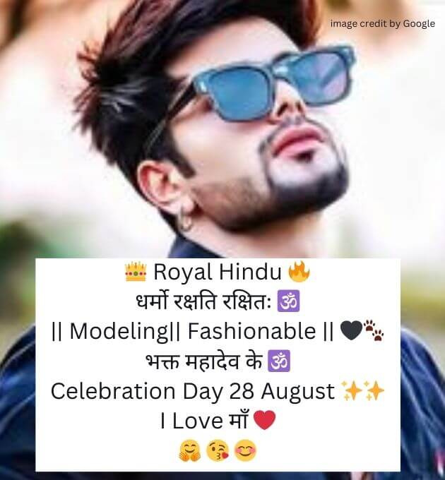 Instagram Bio For Boys Attitude Stylish