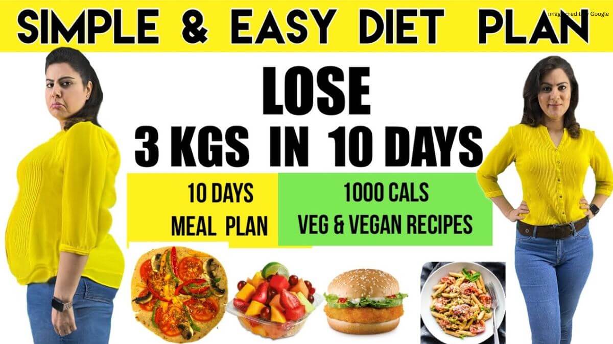 Diet Chart For Weight Loss For Female Vegetarian