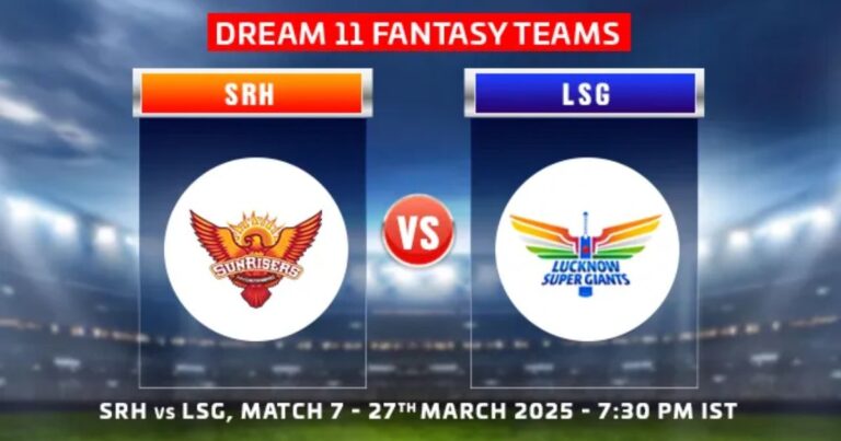 SRH vs LSG Dream11 Prediction Today Match